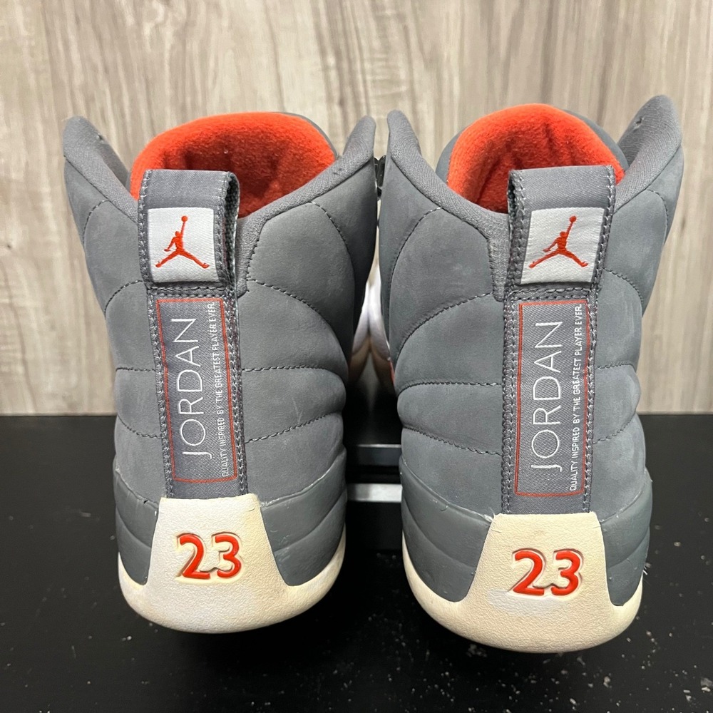 Vintage Jordan 12 Retro Cool Grey Size 13 (2012) 130690-012 - Picture 7 of 10